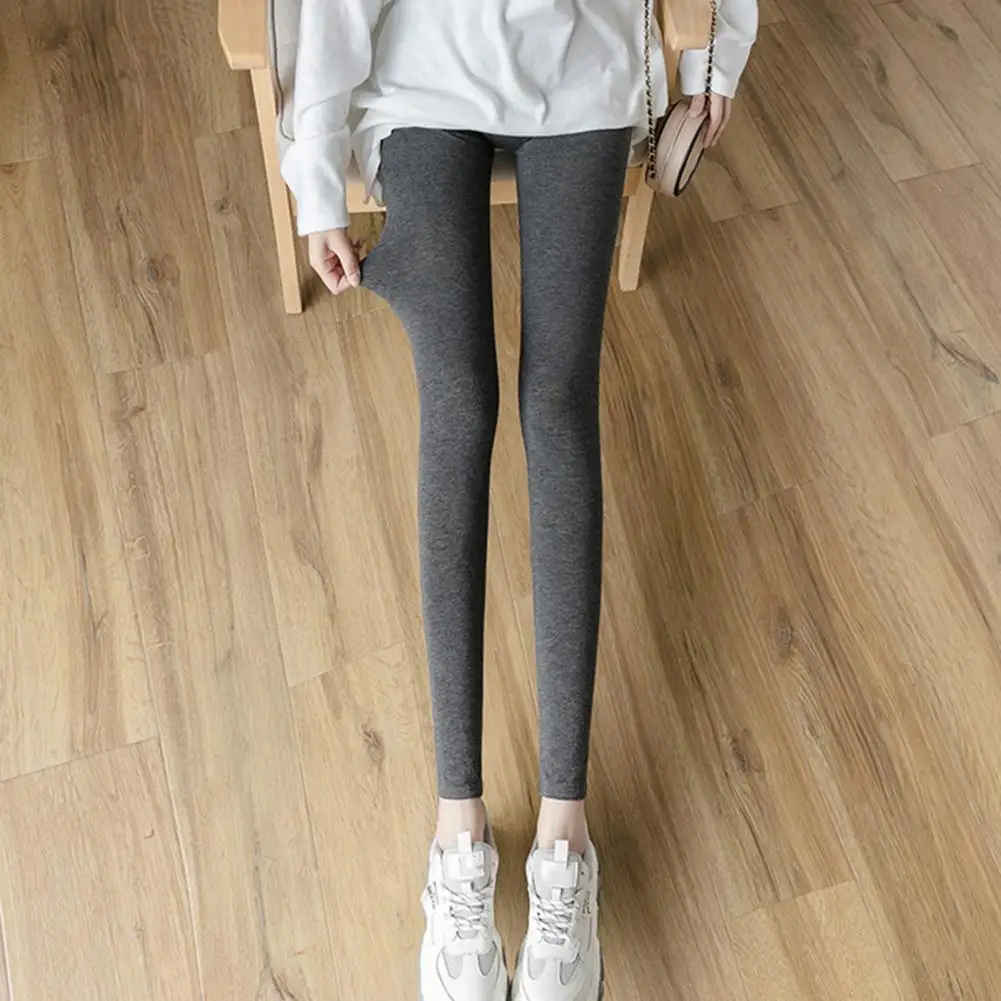 High-waisted Velvet Pants High Waist Compression Yoga Pants with Butt-lifted Design for Women Slim Fit Leggings with for Jogging - Image 3