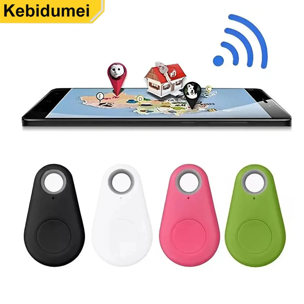 Mini Tracker Anti-Lost Device Car Pets Key Kid Bag Wallet Tracker Bluetooth Wireless Tracking Smart Finder Alarm Locator