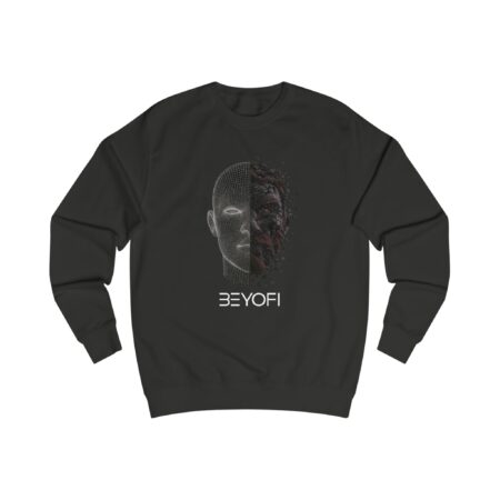 Beyofi Unisex Sweatshirt - Inspirational Design with Dual Faces and Motivational Quote